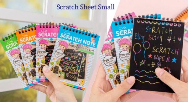 Small size scratch books