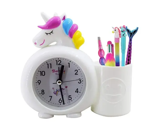Alarm clock  cum pencil stand